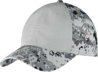 Port Authority C926 Colorblock Digital Ripstop Camouflage Cap - Gray Camo Gray | HIT a Double