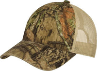 Port Authority C929 Unstructured Camouflage Mesh Back Cap - Mossy Oak Break Up Country Tan | HIT a Double