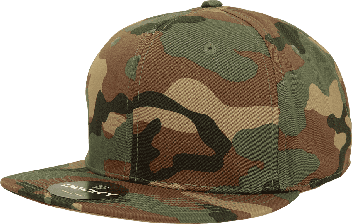 Decky RP1 Retro Fitted Cap - Woodland Camo | HIT a Double