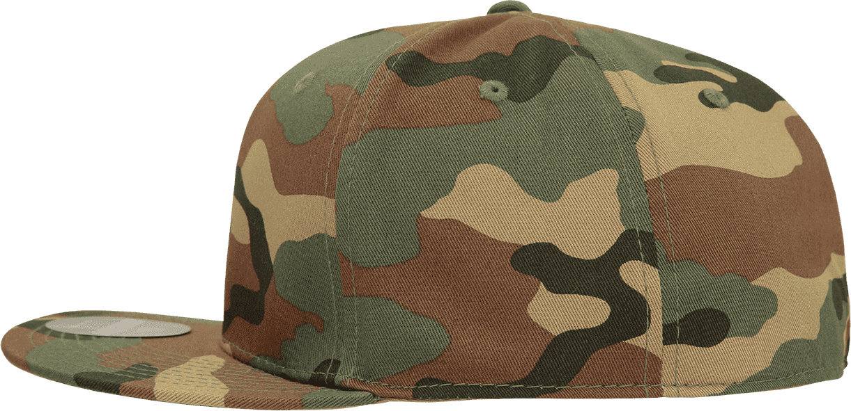 Decky RP1 Retro Fitted Cap - Woodland Camo | HIT a Double