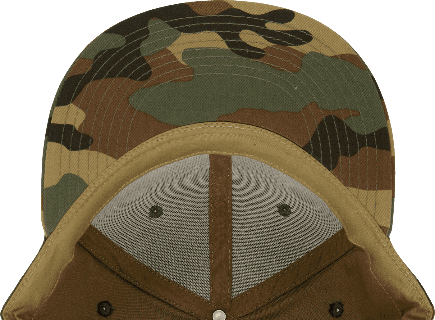 Decky RP1 Retro Fitted Cap - Woodland Camo | HIT a Double
