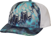 Richardson 112P Patterned Snapback Trucker Caps- Kryptek Pontus White | HIT a Double