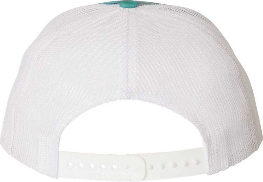Richardson 112P Patterned Snapback Trucker Caps- Kryptek Pontus White | HIT a Double