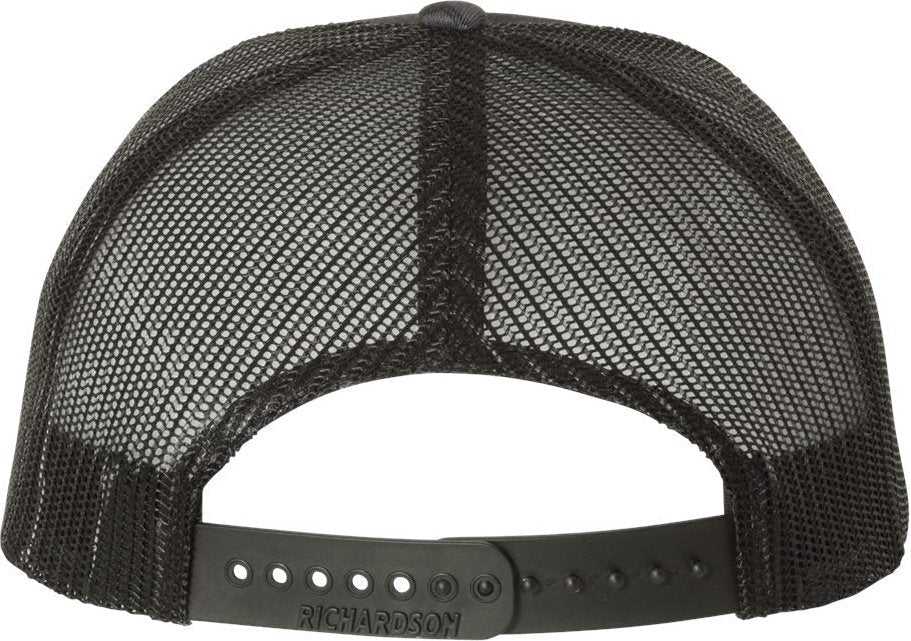 Richardson 112P Patterned Snapback Trucker Caps- Kryptek Typhon Black | HIT a Double