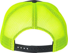 Richardson 112P Patterned Snapback Trucker Caps- Kryptek Typhon Neon Yellow | HIT a Double