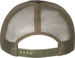 Richardson 112P Patterned Snapback Trucker Caps - Mossy Oak Bottomland Loden | HIT a Double