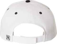 Richardson 514 Surge Adjustable Caps- White Black | HIT a Double