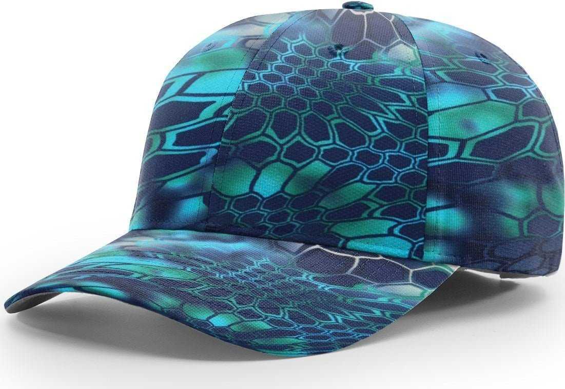Richardson 874 Casual Performance Camo Caps- Kryptek Pontus | HIT a Double