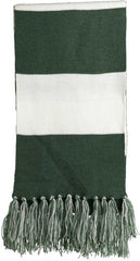 Sport-Tek STA02 Spectator Scarf - Forest Green White - HIT a Double - 1