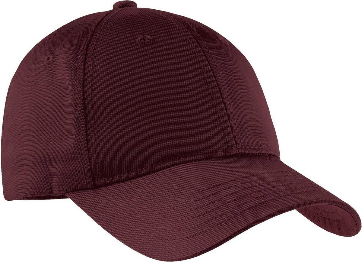 Sport-Tek STC10 Dry Zone Nylon Cap - Maroon | HIT a Double