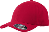 Sport-Tek STC17 Flexfit Performance Solid Cap - True Red | HIT a Double
