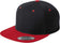 files/Sport_Tek_STC19_Yupoong_Flat_Bill_Snapback_Cap_Black_True_Red_HIT_a_Double_5.jpg