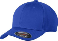 Sport-Tek STC22 Flexfit Cool & Dry Poly Block Mesh Cap - True Royal | HIT a Double