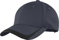Sport-Tek STC24 Pique Colorblock Cap - Graphite Black | HIT a Double