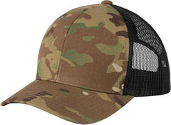 Sport-Tek STC39 Yupoong MultiCam Retro Trucker Cap -  Multicam Original | HIT a Double