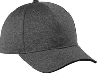 Sport-Tek STC44 Contender Snapback Cap - Graphite Heather/ Black | HIT a Double