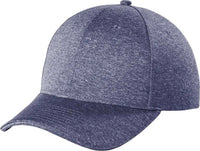Sport-Tek STC44 Contender Snapback Cap - True Navy Heather/ True Navy | HIT a Double
