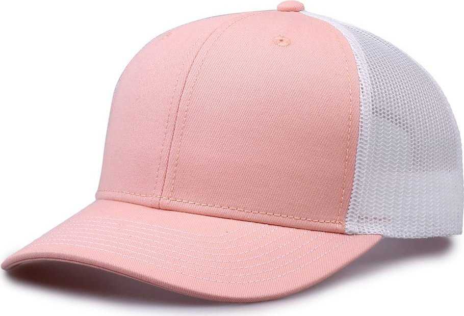 The Game GB452E Everyday Trucker Cap - Creamsicle White | HIT a Double