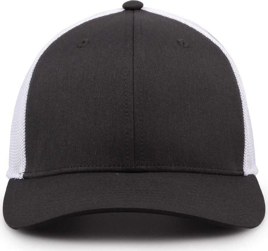 The Game GB518 Everyday Trucker Cap - Dark Gray White | HIT a Double