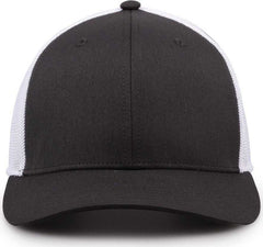 The Game GB518 Everyday Trucker Cap - Dark Gray White | HIT a Double