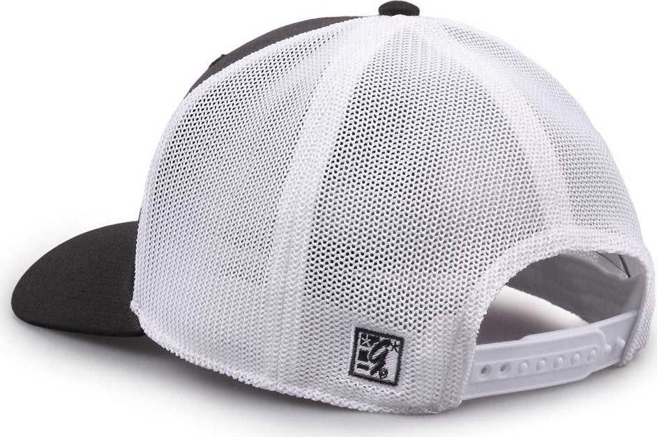 The Game GB518 Everyday Trucker Cap - Dark Gray White | HIT a Double