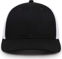 The Game GB518 Everyday Trucker Cap - Dark Green White | HIT a Double