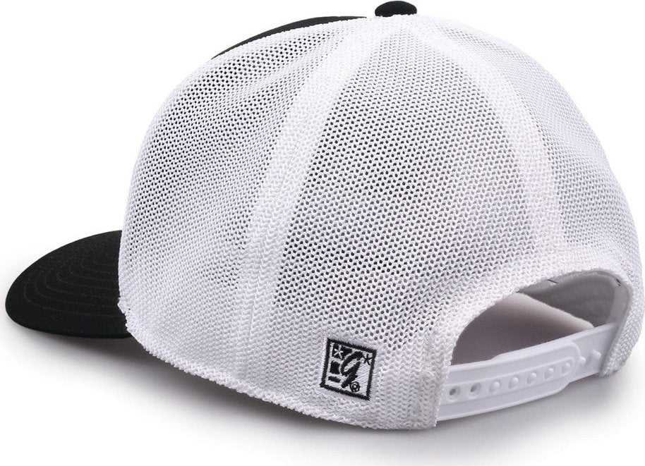 The Game GB518 Everyday Trucker Cap - Dark Green White | HIT a Double