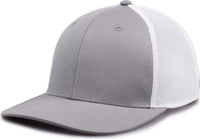 The Game GB518 Everyday Trucker Cap - Gray White | HIT a Double