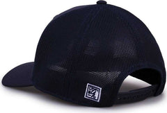 The Game GB518 Everyday Trucker Cap - Navy Navy | HIT a Double