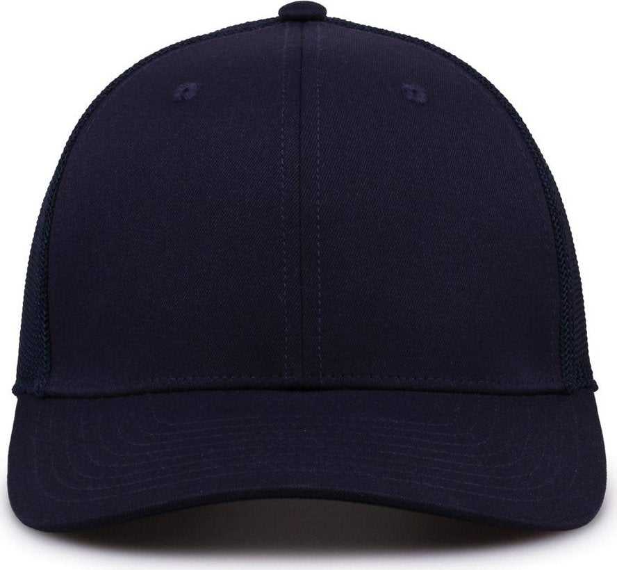 The Game GB518 Everyday Trucker Cap - Navy Navy | HIT a Double