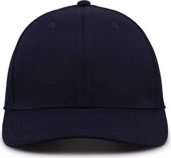 The Game GB518 Everyday Trucker Cap - Navy Navy | HIT a Double