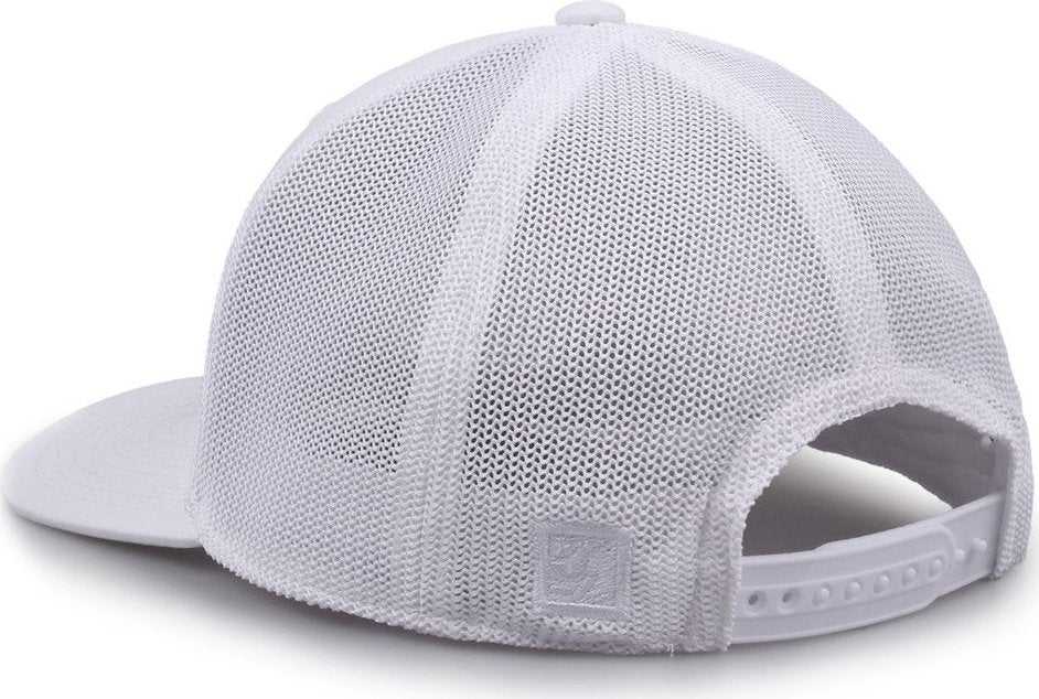 The Game GB518 Everyday Trucker Cap - White | HIT a Double