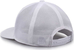 The Game GB518 Everyday Trucker Cap - White | HIT a Double