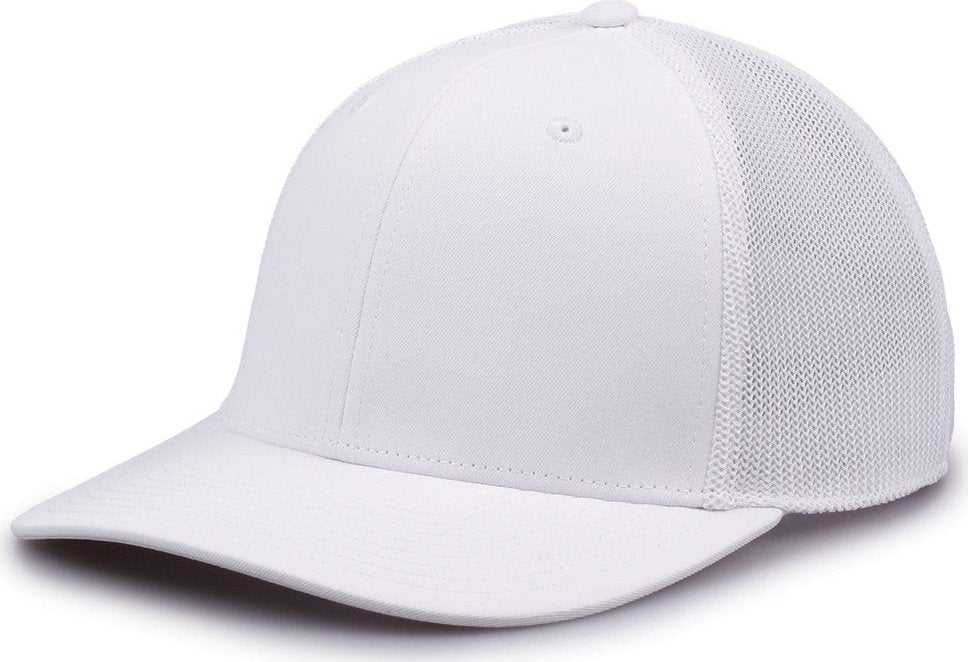 The Game GB518 Everyday Trucker Cap - White | HIT a Double
