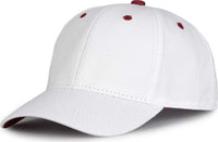 The Game GB2016 White Snapback Cotton Twill Cap - White Cardinal | HIT a Double