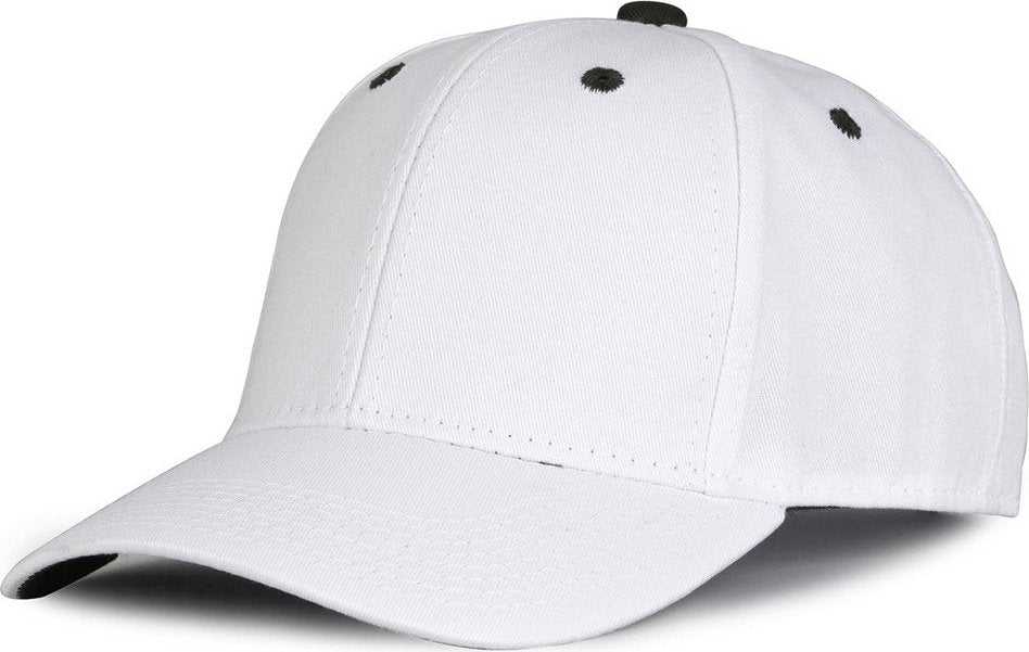 The Game GB2016 White Snapback Cotton Twill Cap - White Dark Green | HIT a Double