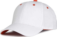 The Game GB2016 White Snapback Cotton Twill Cap - White Orange | HIT a Double
