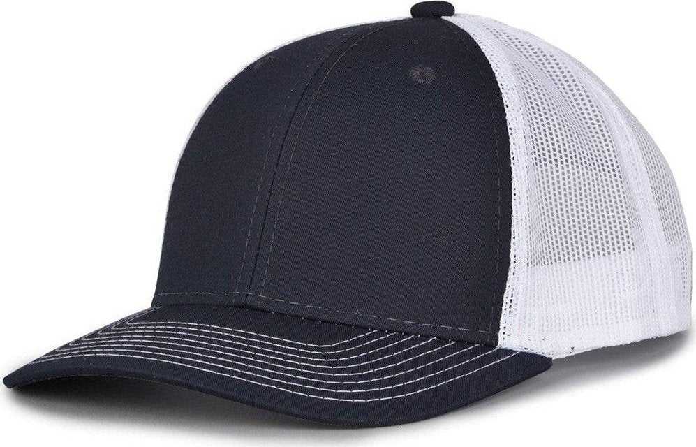 The Game GB452E Everyday Trucker Cap - Navy White | HIT a Double