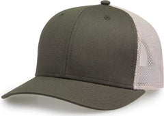 The Game GB452E Everyday Trucker Cap - Olive White | HIT a Double