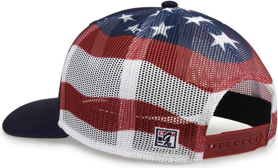 The Game GB452US USA Everyday Trucker Cap - Navy | HIT a Double