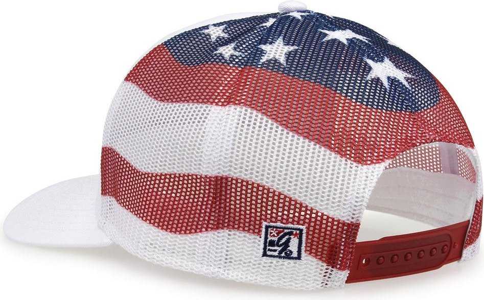 The Game GB452US USA Everyday Trucker Cap - White | HIT a Double