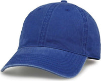The Game GB465 Pigment Dyed Twill Cap - Royal | HIT a Double