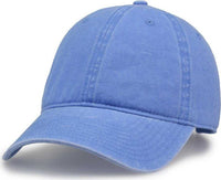 The Game GB465 Pigment Dyed Twill Cap - Sky Blue | HIT a Double