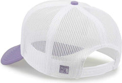 The Game GB473 Foam Front Trucker Cap - Lavender | HIT a Double
