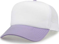 The Game GB473 Foam Front Trucker Cap - Lavender | HIT a Double