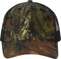 Valucap VC150M Licensed Camo Mesh Cap - Mossy Oak Breakup/ Black Mesh | HIT a Double