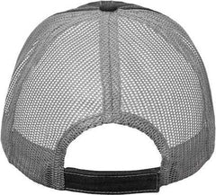Valucap VC990 Contrast Stitch Cap - Black/ Grey | HIT a Double