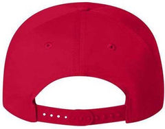Valucap 8869 Five-Panel Twill Cap - Red | HIT a Double
