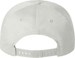 Valucap 8869 Five-Panel Twill Cap - White - HIT a Double