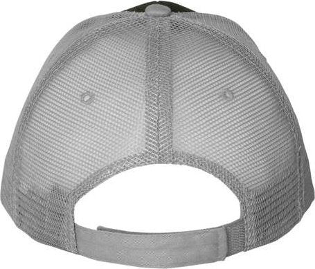 Valucap S102 Sandwich Trucker Cap - Black Grey | HIT a Double
